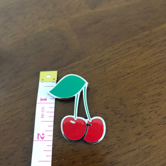 Cute Cherry Pin Brooch Pre-Owned. - Picture 10 of 13